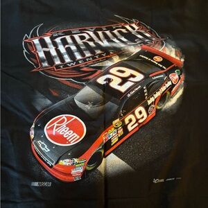 VINTAGE KEVIN HARVIC MENS NASCAR T-SHIRT